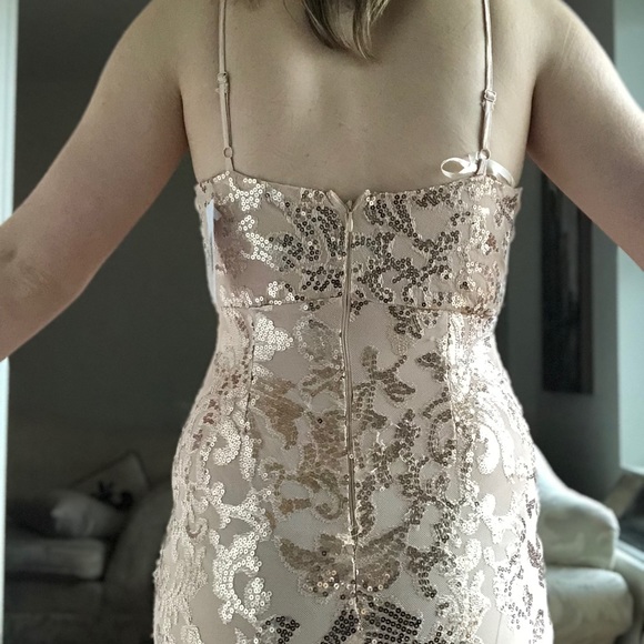 Rose gold maxi dress from Showpo - Picture 7 of 8